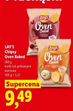 Lidl Chipsy Oven Baked kurki oferta
