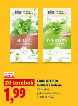 Lidl Herbatka ziołowa melisa oferta