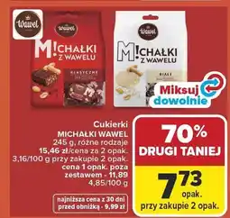 Carrefour Cukierki michałki z wawelu różne rodzaje oferta