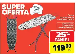 Carrefour Deska do prasowania Andante Cobalt oferta