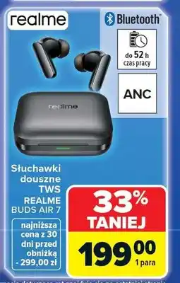 Carrefour Słuchawki douszne TWS BUDS AIR 7 oferta