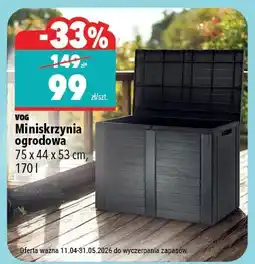 Biedronka Miniskrzynia ogrodowa oferta