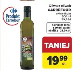 Carrefour Oliwa z oliwek extra virgin oferta