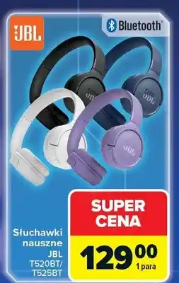 Carrefour Słuchawki nauszne T520BT/T525BT oferta