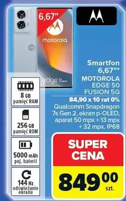 Carrefour Smartfon 6,67'' MOTOROLA EDGE 50 FUSION oferta