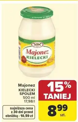 Carrefour Majonez Spółem oferta