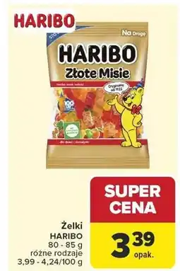 Carrefour Żelki Złote Misie oferta
