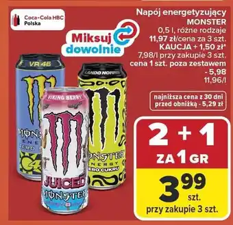 Napój energetyzujący Monster