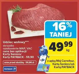 Carrefour Udziec wołowy skrzydło oferta