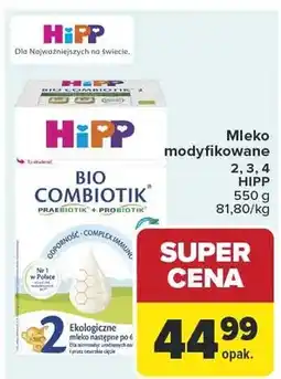 Carrefour Mleko modyfikowane 2, 3, 4 BIO COMBIOTIK oferta