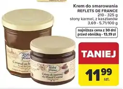Carrefour Krem do smarowania słony karmel, z kasztanów oferta