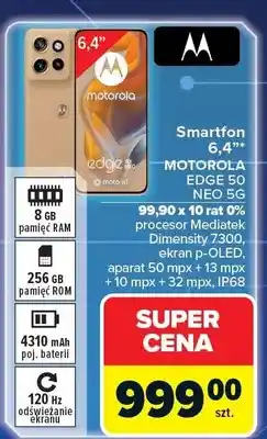 Carrefour Smartfon 6,4'' MOTOROLA EDGE 50 NEO oferta