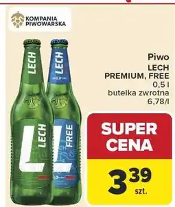 Carrefour Piwo Premium, Free oferta