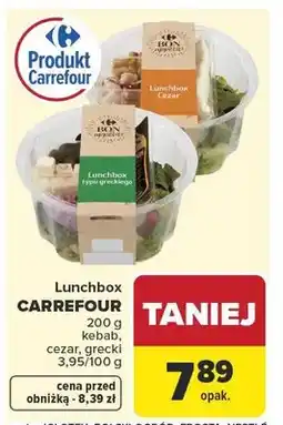 Carrefour Lunchbox kebab, grecki, cezar oferta