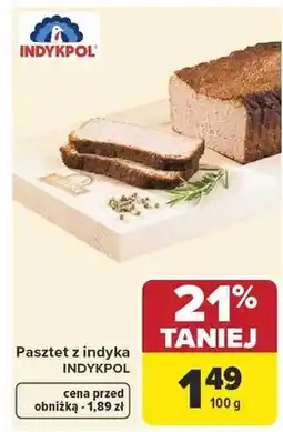 Carrefour Pasztet z indyka oferta