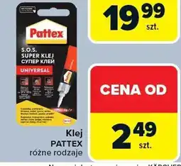 Carrefour Klej różne rodzaje oferta