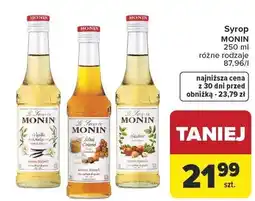 Carrefour Syrop Monin oferta