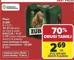 Carrefour Piwo Żubr oferta