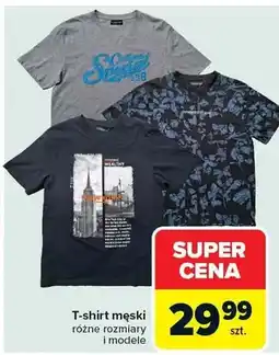 Carrefour T-shirt męski różne rozmiary i modele oferta