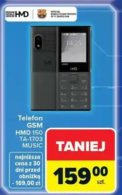 Carrefour Telefon GSM HMD 150 TA-1708 MUSIC oferta