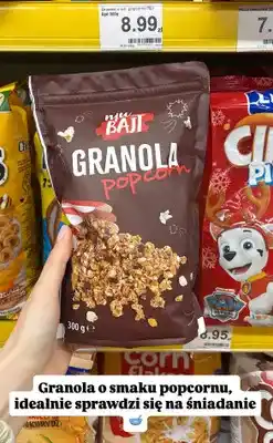 Dino Granola o smaku popcornu oferta