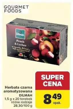 Carrefour Herbata czarna aromatyzowana Peach & Lychee oferta