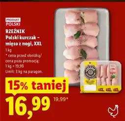 Lidl Kurczak polski mięso z nogi XXL oferta