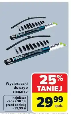 Carrefour Wycieraczki do szyb oferta