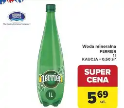 Carrefour Woda mineralna Perrier oferta