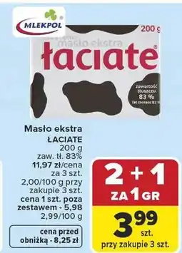 Carrefour Masło ekstra oferta