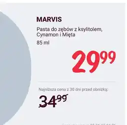 Rossmann Pasta do zębów z ksylitolem, Cynamon i Mięta oferta