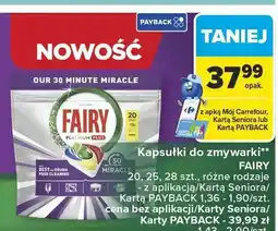 Carrefour Kapsułki do zmywarki Fairy oferta