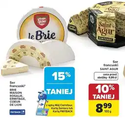 Carrefour Ser francuski Saint Agur oferta