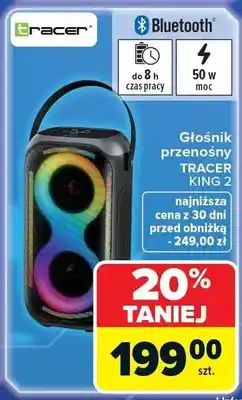Carrefour Głośnik przenośny KING 2 oferta