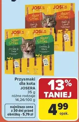 Carrefour Przysmaki dla kota Josi Cat oferta