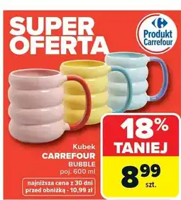 Carrefour Kubek Bubble oferta