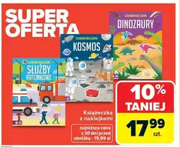 Carrefour Książeczka z naklejkami różne rodzaje oferta