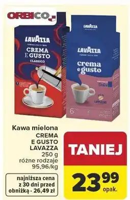 Carrefour Kawa mielona Crema E.Gusto oferta