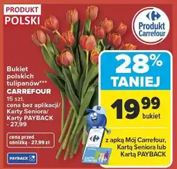 Carrefour Bukiet polskich tulipanów oferta