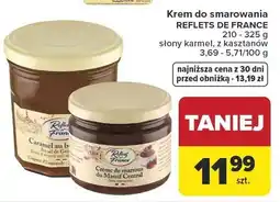 Carrefour Krem do smarowania słony karmel, z kasztanów oferta