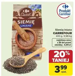 Carrefour Siemię lniane oferta