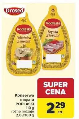 Carrefour Konserwa mięsna Podlaski oferta