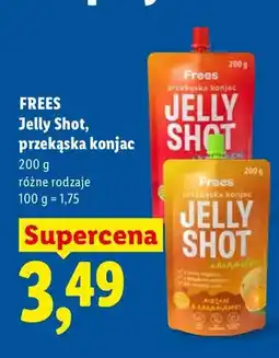 Lidl Jelly Shot, przekąska konjac oferta