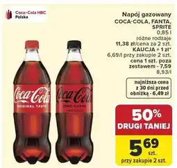 Carrefour Napój gazowany Coca-Cola oferta