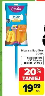 Carrefour Mop z mikrofibry oferta