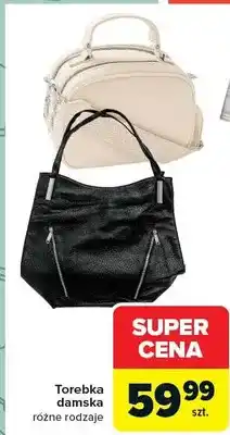 Carrefour Torebka damska różne rodzaje oferta