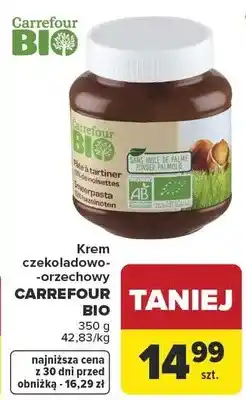 Carrefour Krem czekoladowo-orzechowy oferta