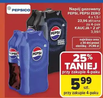 Napój gazowany Pepsi Zero