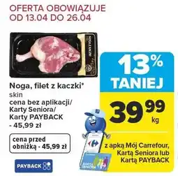 Carrefour Noga, filet z kaczki skin oferta
