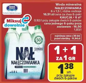 Woda mineralna Nałęczowianka